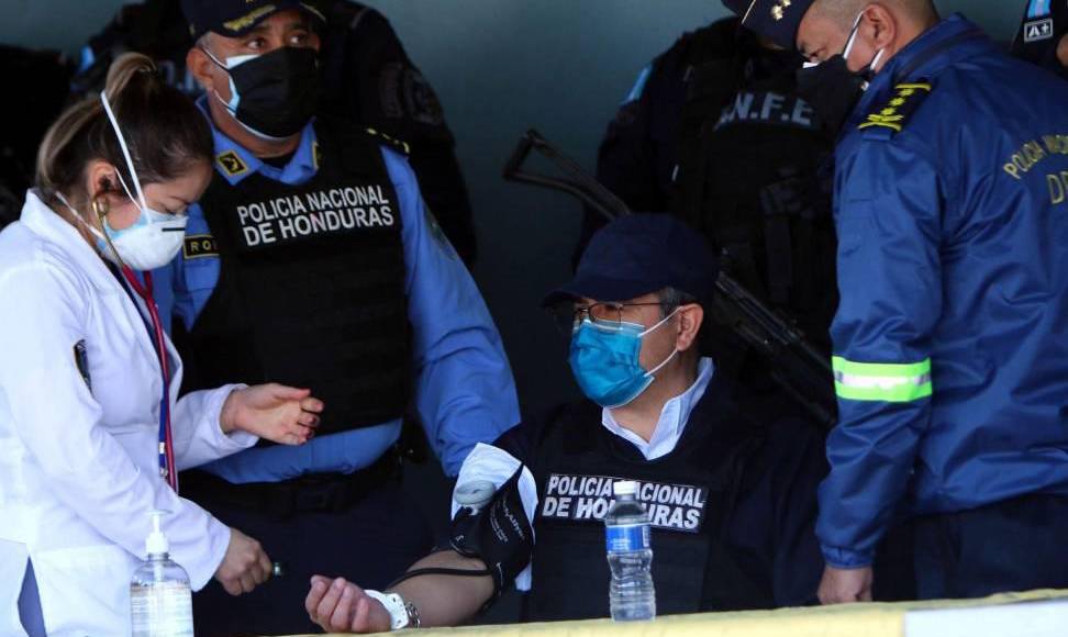 El juicio contra el expresidente de Honduras entre 2014 y 2022 (dos períodos presidenciales) proseguirá el lunes a las 8:00 a.m., hora de Honduras. 