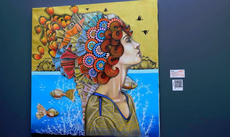 “Ninfa”, una majestuosa obra de Leticia Banegas