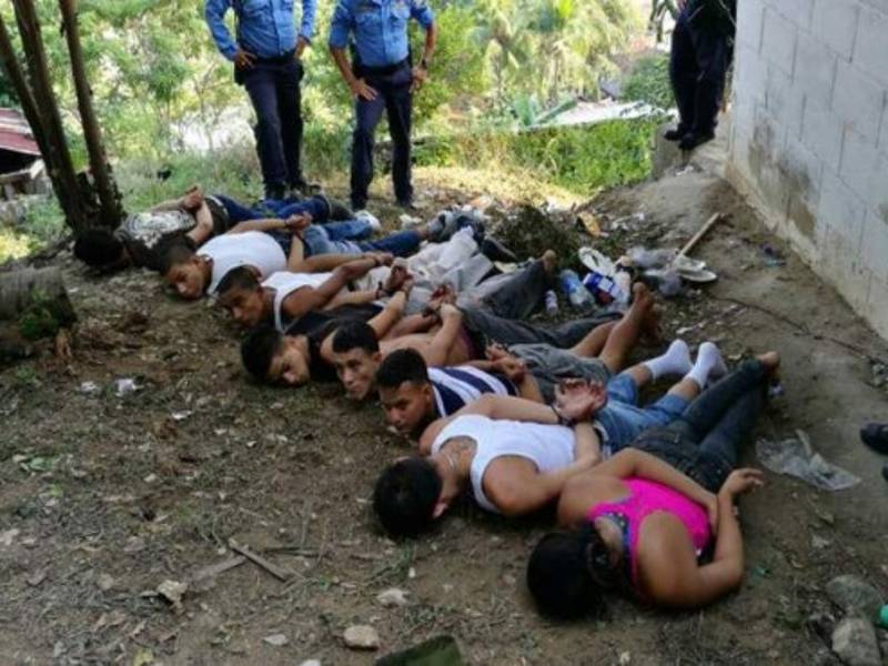 La mayoría de los que aquí aparecen detenidos, podría pasar muchos años en la cárcel.