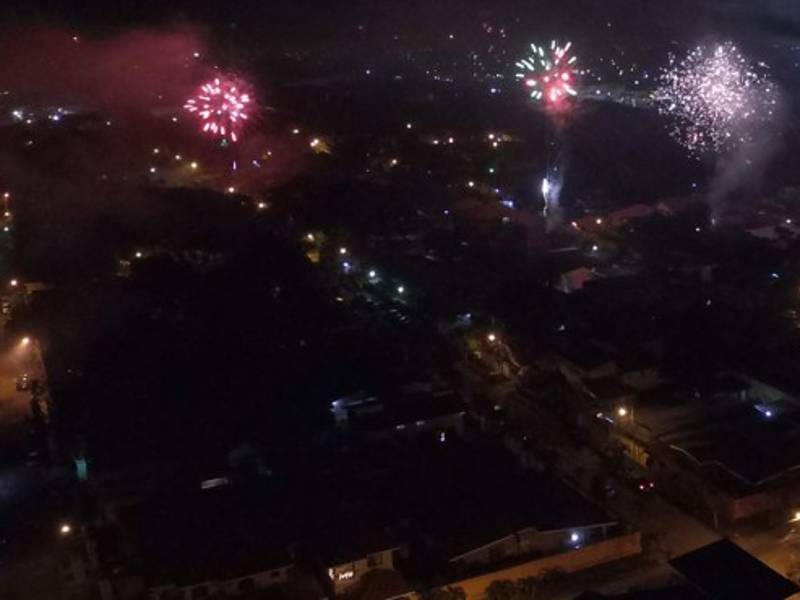 Video de cómo recibió la ciudadanía de San Pedro Sula el año 2017.