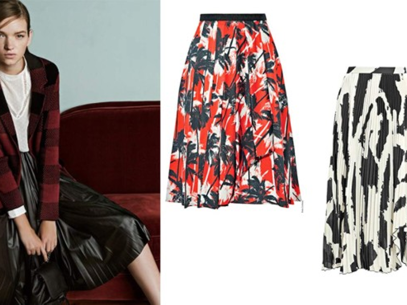 Si quieres darle un aire más formal puedes lucir la falda con una camisa blanca y unas zandalias más estilizadas. También se pueden usar con botines.