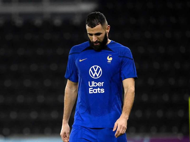 Karim Benzema no logra recuperarse de su lesión y no podrá jugar la Copa del Mundo.