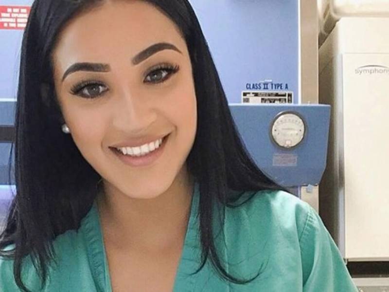 La joven Karla Rivera es hija de inmigrantes hondureños. Foto Instagram