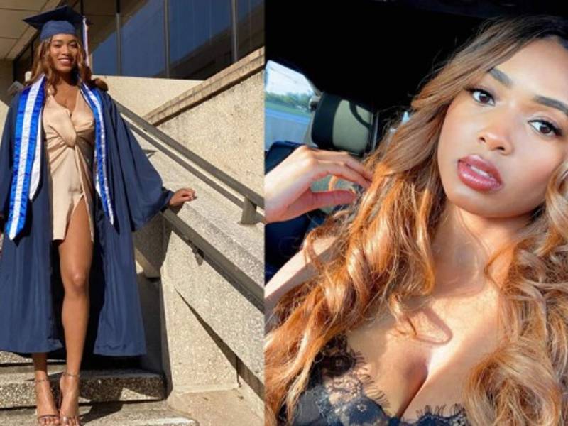 Con esfuerzos y con el apoyo de sus padres, Jill terminó sus estudios universitarios.