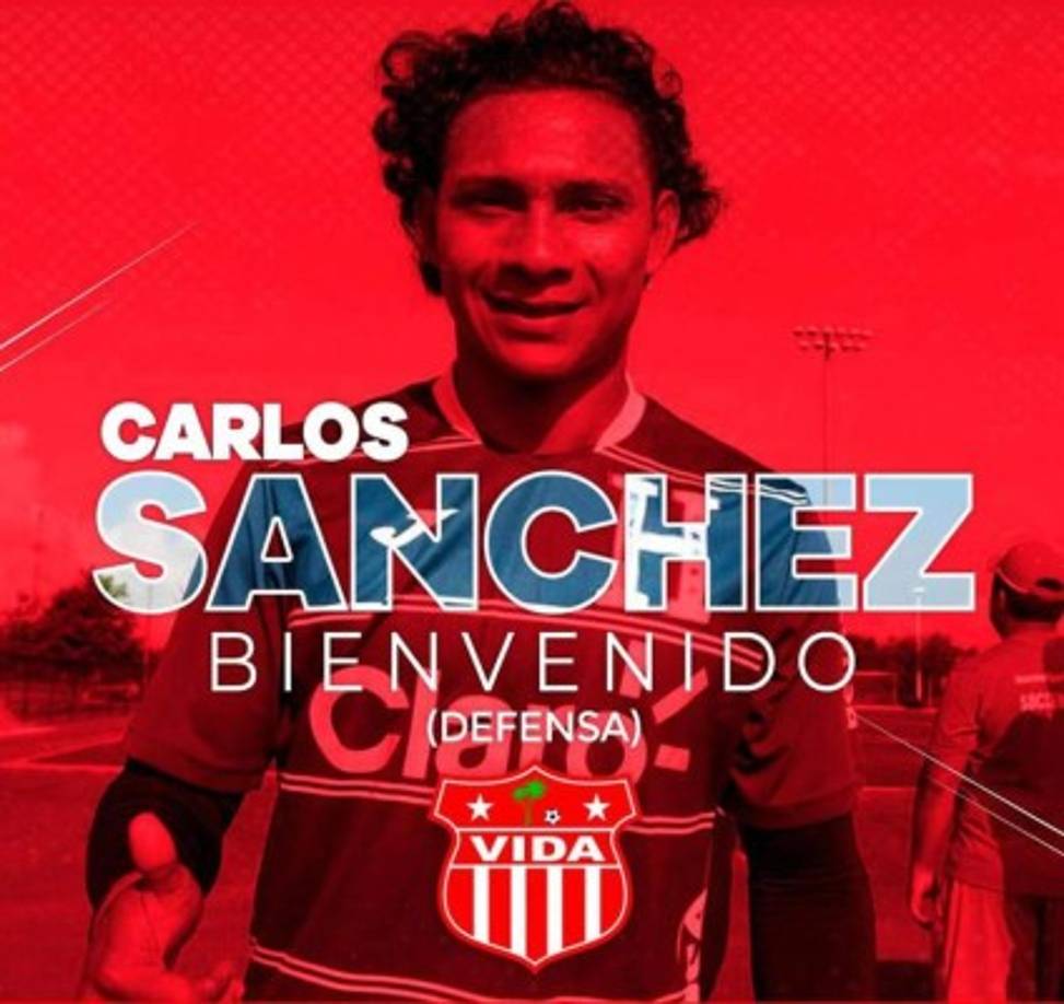 El lateral izquierdo Carlos Sánchez se convirtió en nuevo fichaje del Vida de La Ceiba. El 'Mango' fue dado de baja por el Motagua y ahora se muda al estadio Municipal Ceibeño.
