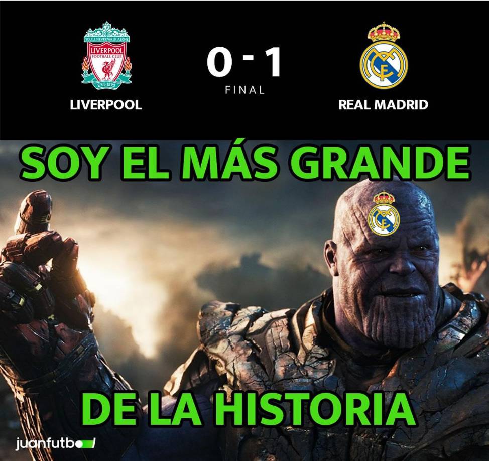 ¡Burlas a Mbappé y al Barça! Los memes de la final de Champions ganada por Real Madrid al Liverpool