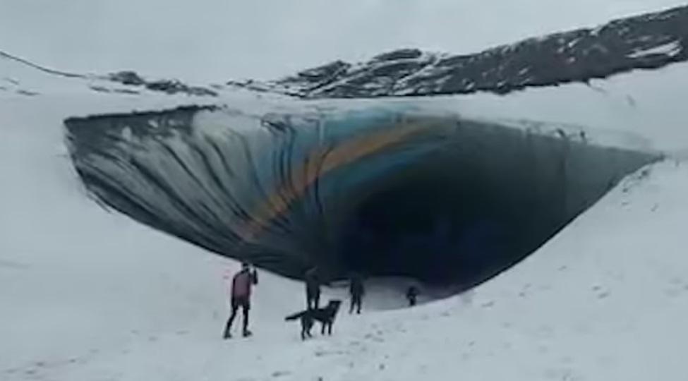 Video: Turista muere aplastado por desprendimiento de hielo en la Patagonia