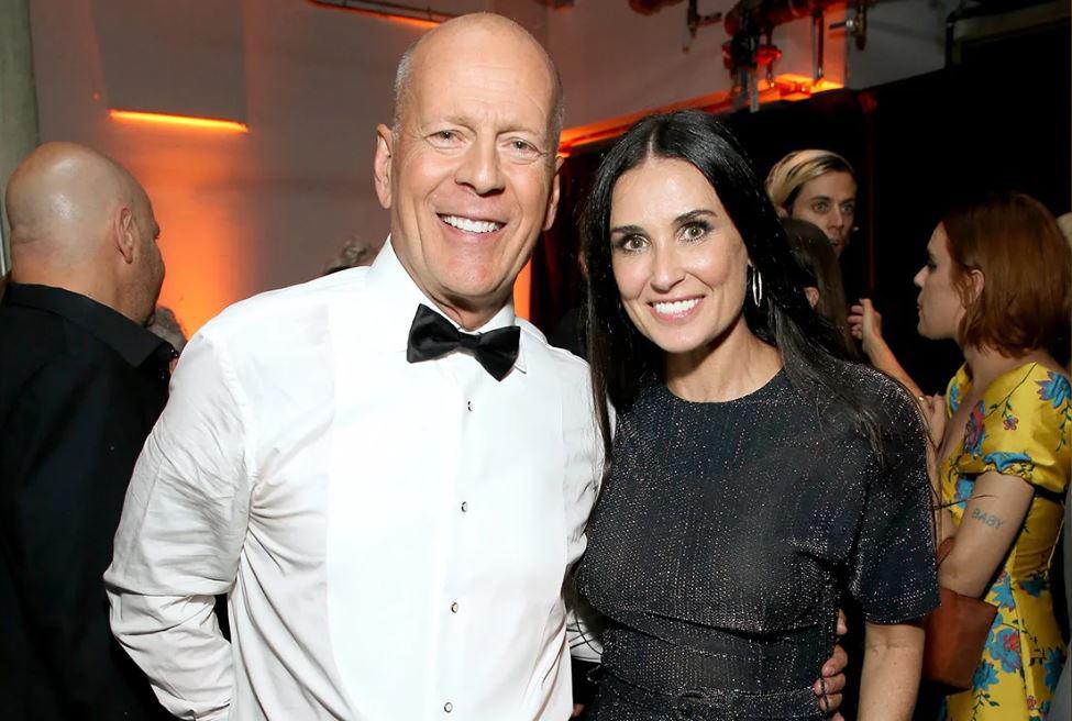 ¡Bruce Willis y Demi Moore ya son abuelos!