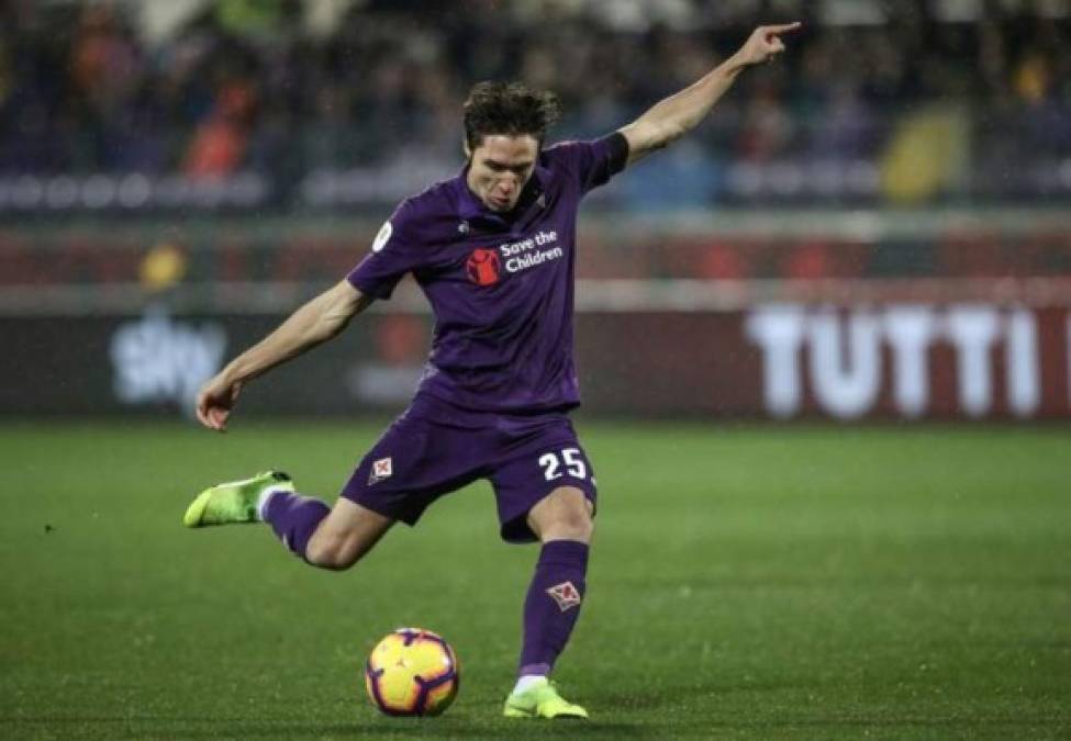 Federico Chiesa: Tras su gran campaña con la Fiorentina, el Inter y la Juventus se pelean por los servicios del centrocampista ofensivo italiano.