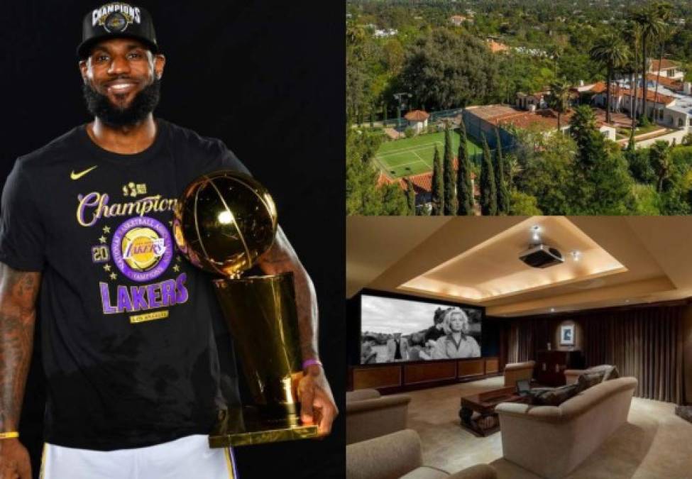 Además de llevar al campeonato a Los Lakers, Lebron James causa revuelo y en esta ocasión luego de que decidió comprarse una espectacular mansión que perteneció en su momento a una destacada actriz.