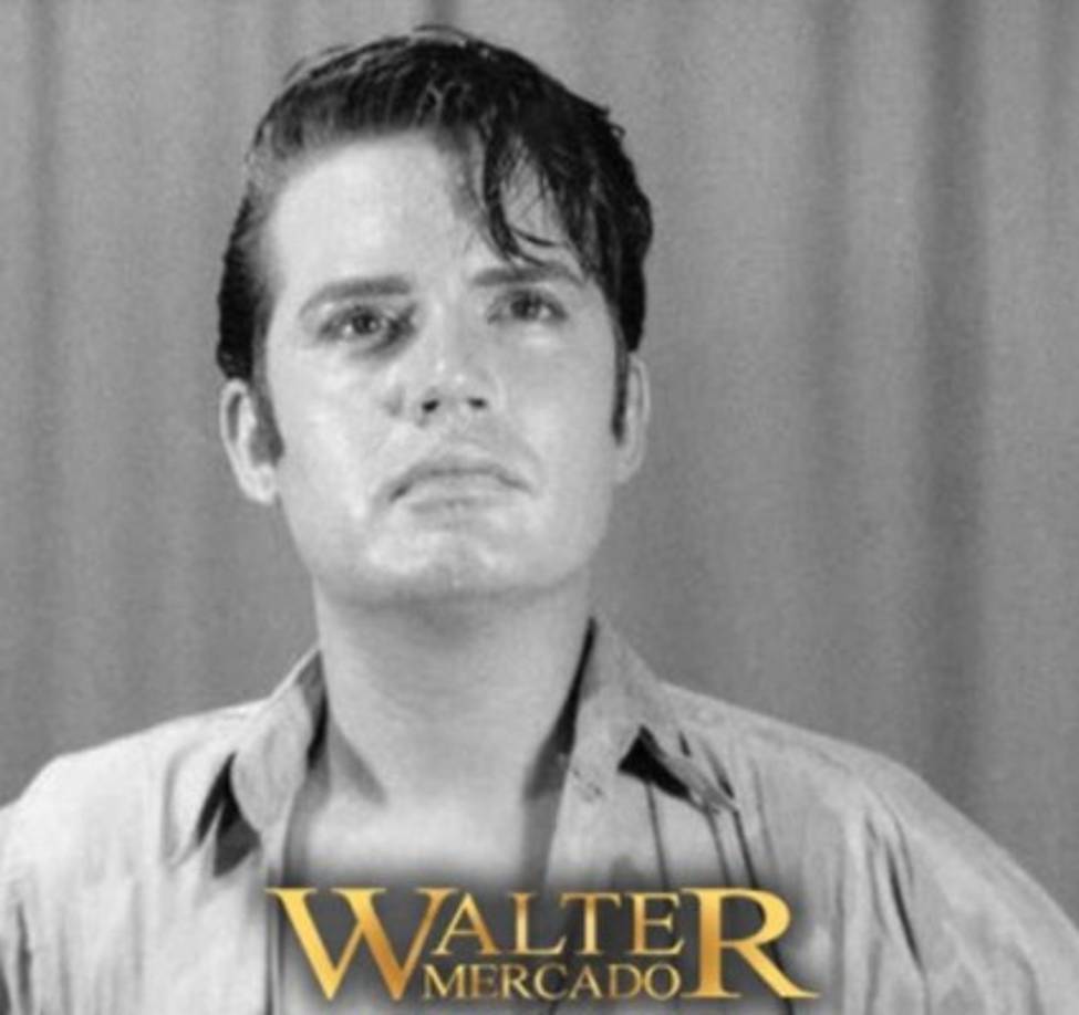 Walter en su Instagram comparte fotos viejas suyas con un mensaje de esperanza.