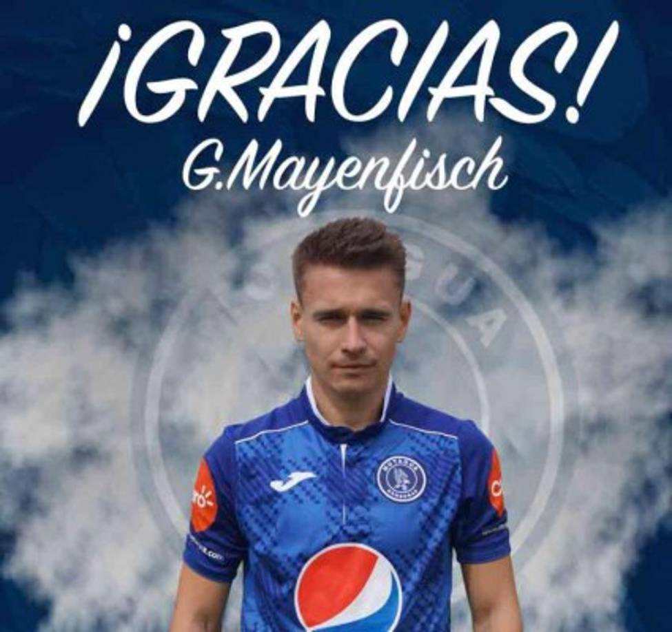 Germán Mayenfisch: El mediocampista argentino ha sido dado de baja en el Motagua, el volante solamente estuvo por seis meses en el club azul.