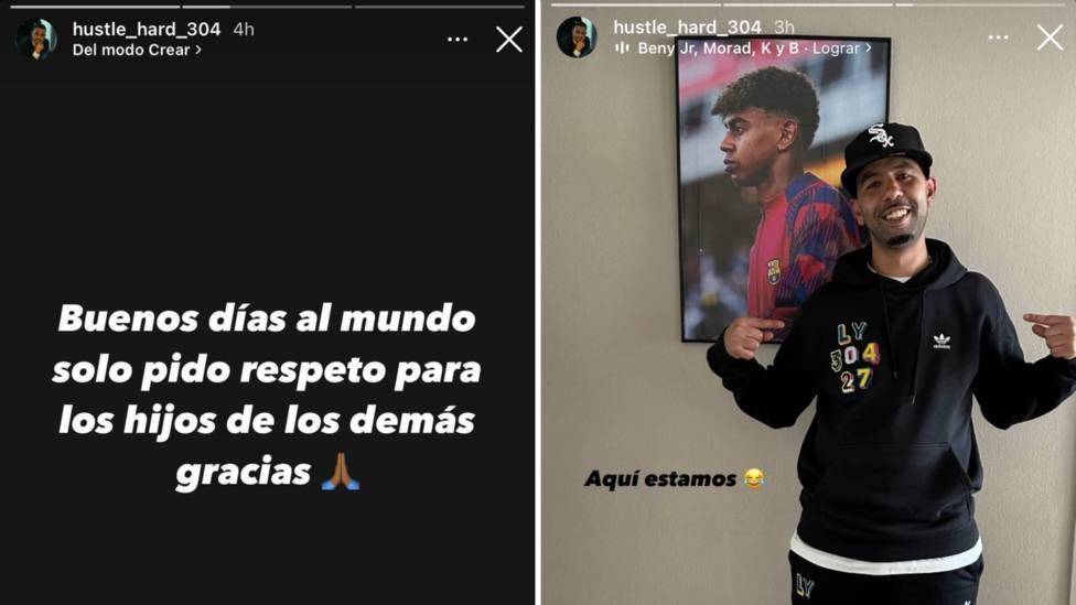 El padre de Lamine Yamal ha reaccionado a las palabras del Mono Burgos, ha lamentado, a través de su cuenta de instagram, el comentario de Burgos. “Buenos días al mundo solo pido respeto para los hijos de los demás gracias”.