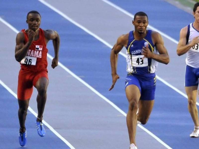 Rolando Palacios en la competencia que logró su clasificación a los Juegos de Pekín 2008.