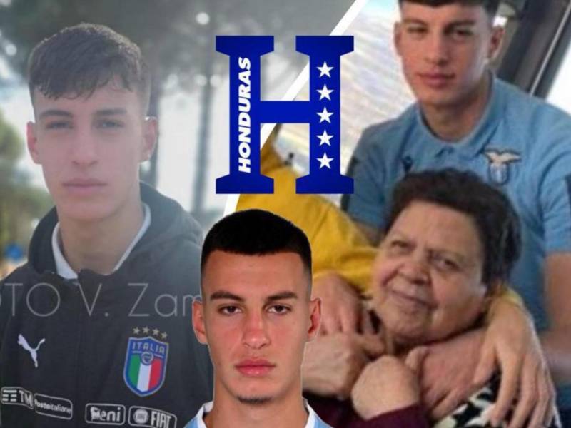 Marinacci Tiene 19 años de edad, su abuela es hondureña, y comparte en el Lazio con jugadores como Pedro, Ciro Immobile y Stefan Radú.