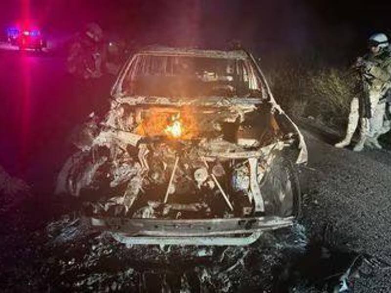 Vehículos que trasladaban a un grupo de migrante fueron atacados en el norte de México.