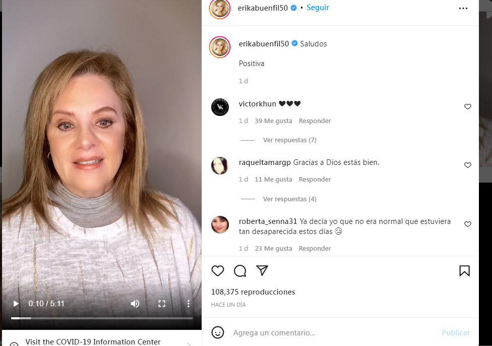 La actriz explicó el motivo de sus ausencia de las redes sociales.