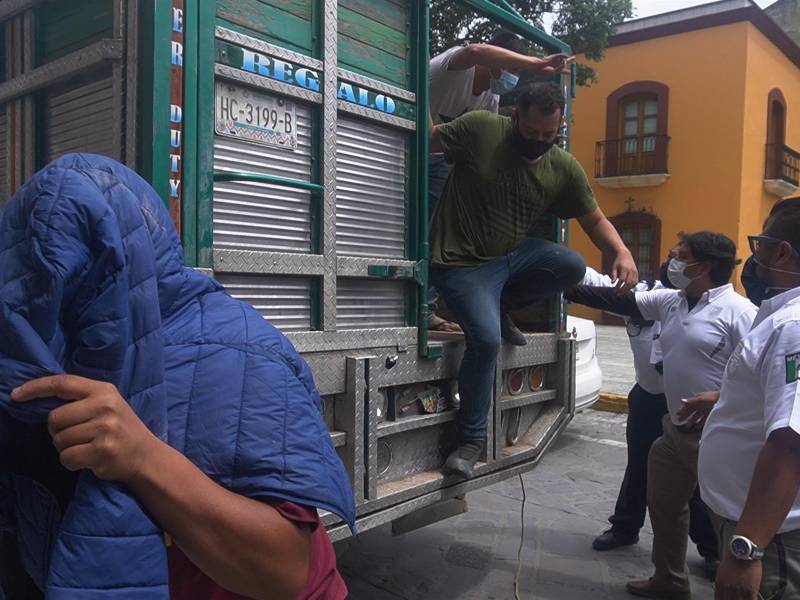 México detuvo a 1,060 migrantes hondureños en los últimos cuatro días