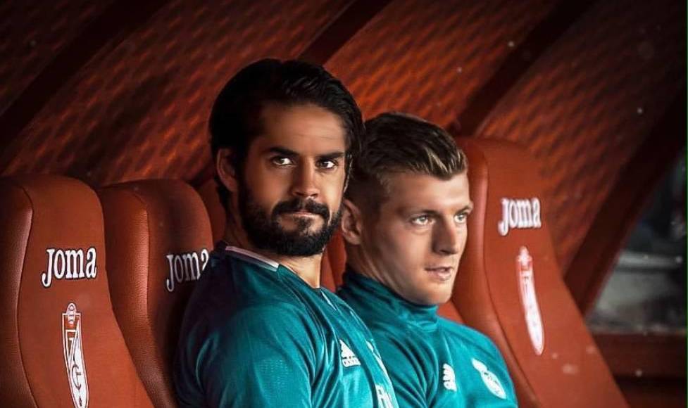 “¡Una pena amigo! Pero te has pasado el juego”, le escribe Isco a Kroos en su publicación de Instagram.