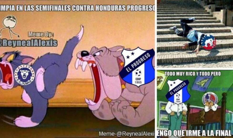 El Olimpia es víctima de las burlas en los memes luego de que el Honduras Progreso lo dejara fuera de la final.