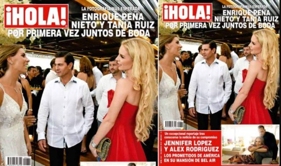 En marzo la pareja había sido portada de la revista ¡Hola! donde posaban juntos por primera vez.<br/><br/>'La fotografía más esperada', tituló la revista en la portada de su publicación impresa en la que muestra a Enrique Peña Nieto y Tania Ruiz.