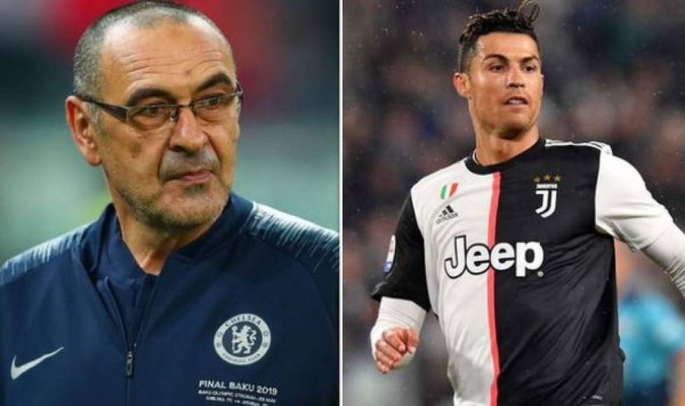 Cristiano Ronaldo: Según Tuttospor, el delantero portugués ha sido consultado por la Juve sobre el fichaje del técnico Sarri y ha dado el visto bueno. El crack luso quiere al estratega que fue campeón recientemente con el Chelsea.