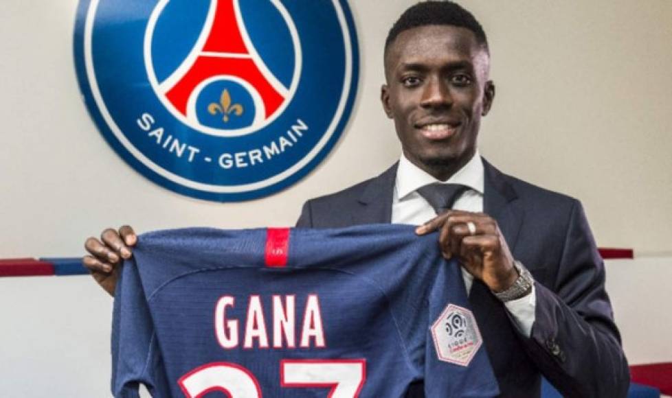Idrissa Gana Gueye: El PSG pagó 32 millones de euros por el senegalés procedente del Everton. Estará en el centro del campo.<br/>