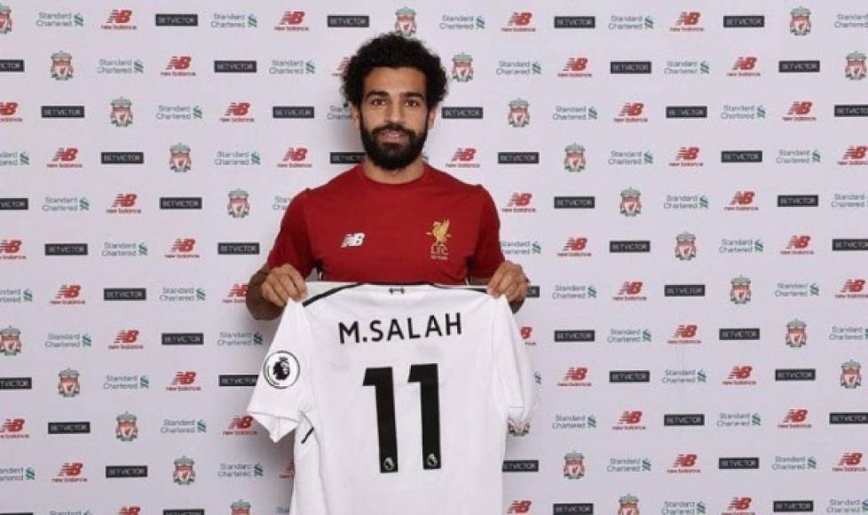 Oficial: El Liverpool ha cerrado el fichaje de Mohamed Salah, extremo egipcio que llega procedente de la Roma. El traspaso se ha elevado a 42 millones de euros.