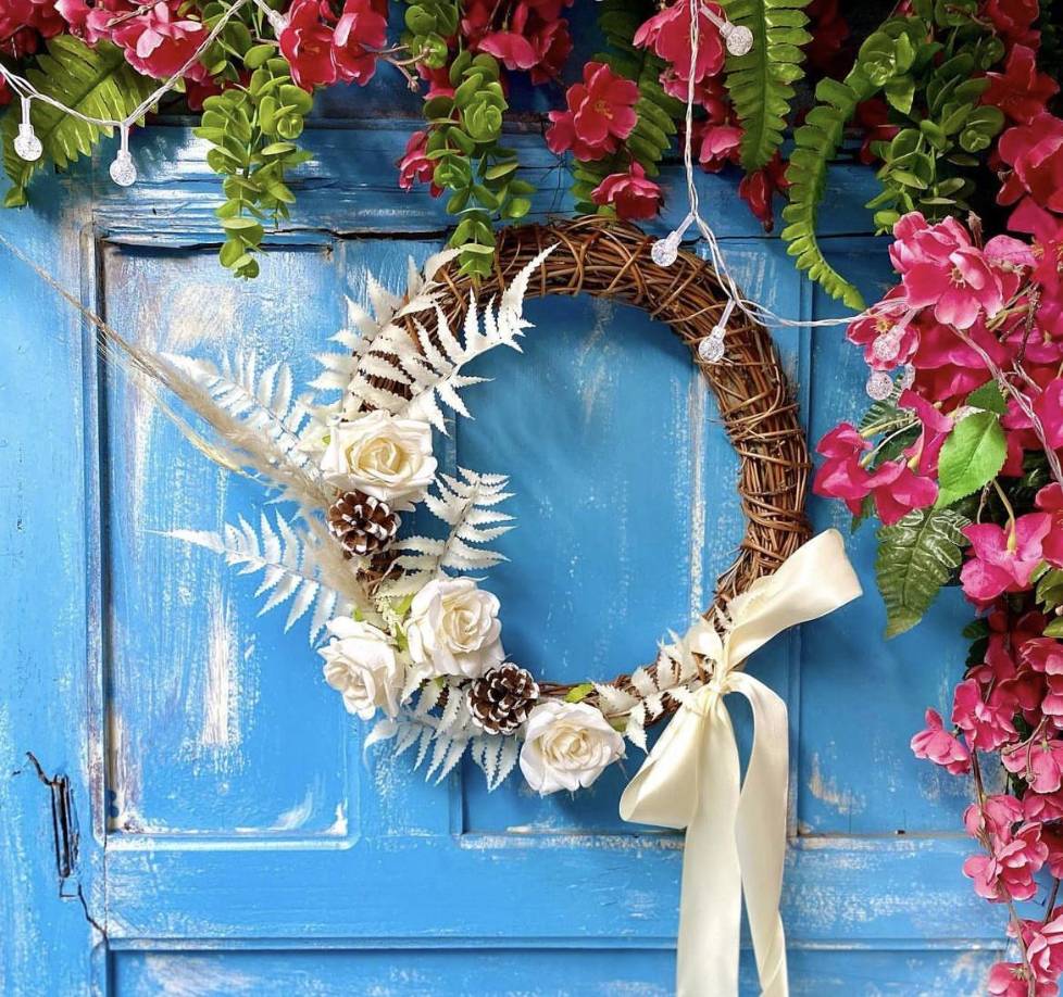 Talleres de coronas florales.