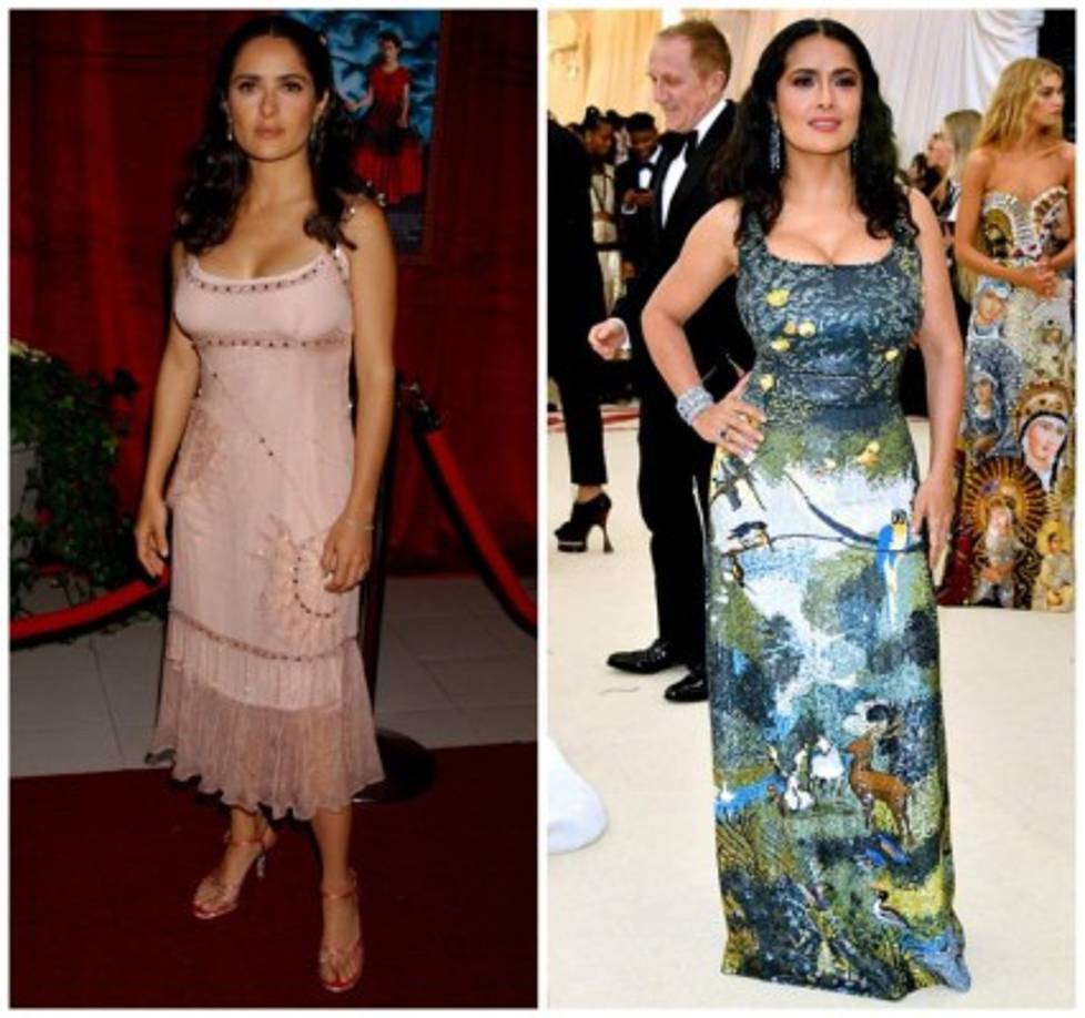 'No me he hecho na-da', aclara por enésima vez la intérprete en una nueva entrevista Town & Country. 'No sé cómo explicarlo', reconoce acerca de su aparente inmunidad ante el paso del tiempo.<br/>Foto 2002 vs 2018