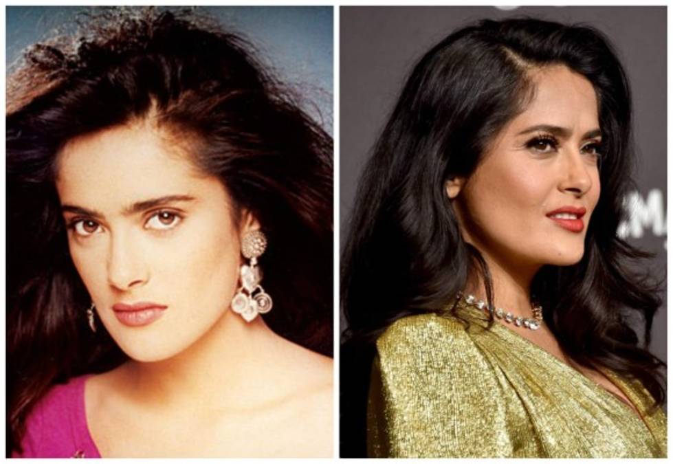 Salma Hayek antes y después, ¿cirugía plástica o buenos genes?