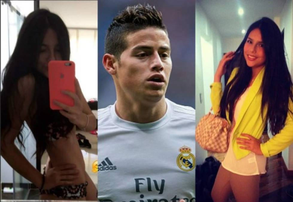 Juana Valentina, es la hermana del volante colombiano James Rodríguez que ya comienza a deslumbrar en el modelaje.