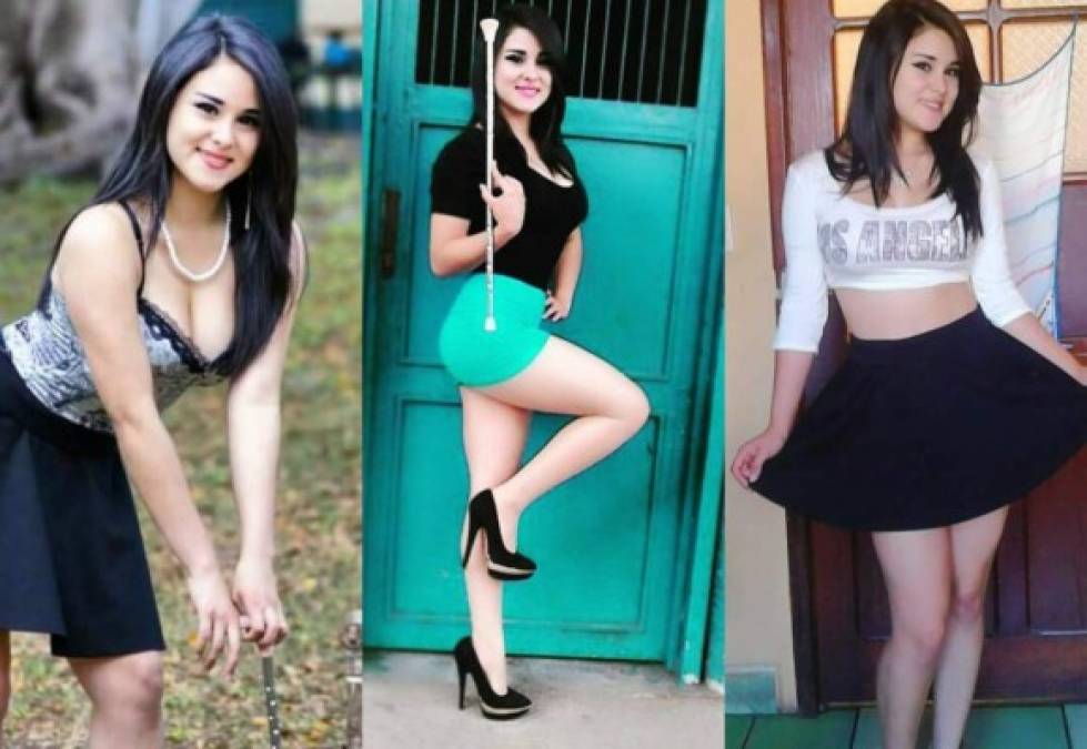 La joven es conocida en las redes sociales por ser la jefa de las palillonas del Infop en Tegucigalpa.