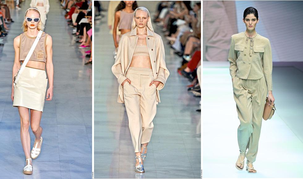 Los tonos neutros de moda para vestir este verano
