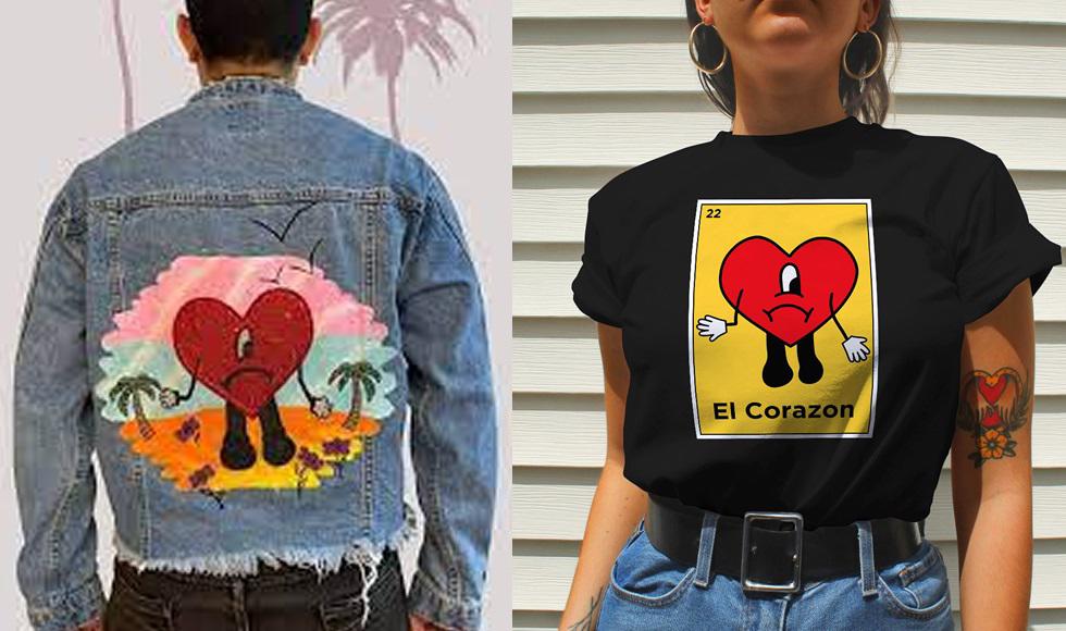 Looks Bad Bunny: prendas que puedes personalizar