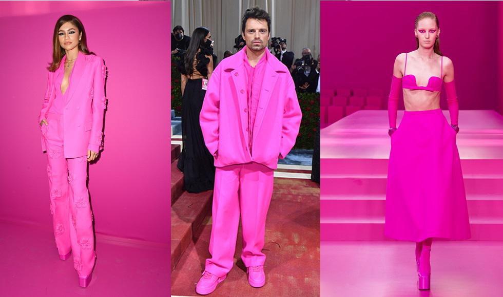 El rosado encendido, el color más unisex