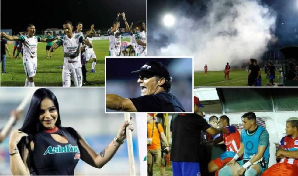 Las imágenes que dejó la victoria del Platense, con remontada incluida, 2-1 sobre el Olimpia en el estadio Excélsior por la jornada 10 del Torneo Apertura 2019. Fotos Neptalí Romero