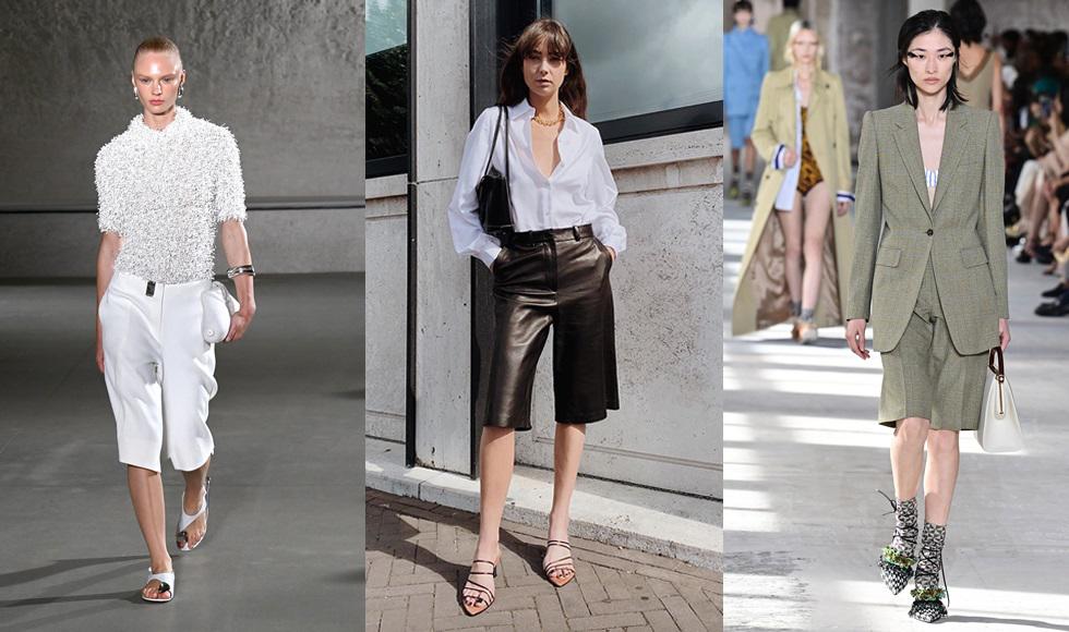 Las Bermudas dominan la moda femenina y masculina