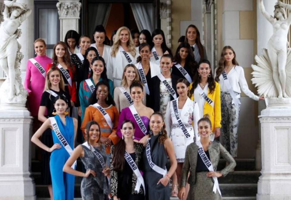 Las concursantes de Miss Universo 2018 tuvieron la oportunidad de convivir y crear nuevas amistades entre ellas, y con la candidez nata de los catrachos Villars no tuvo problema en ello.