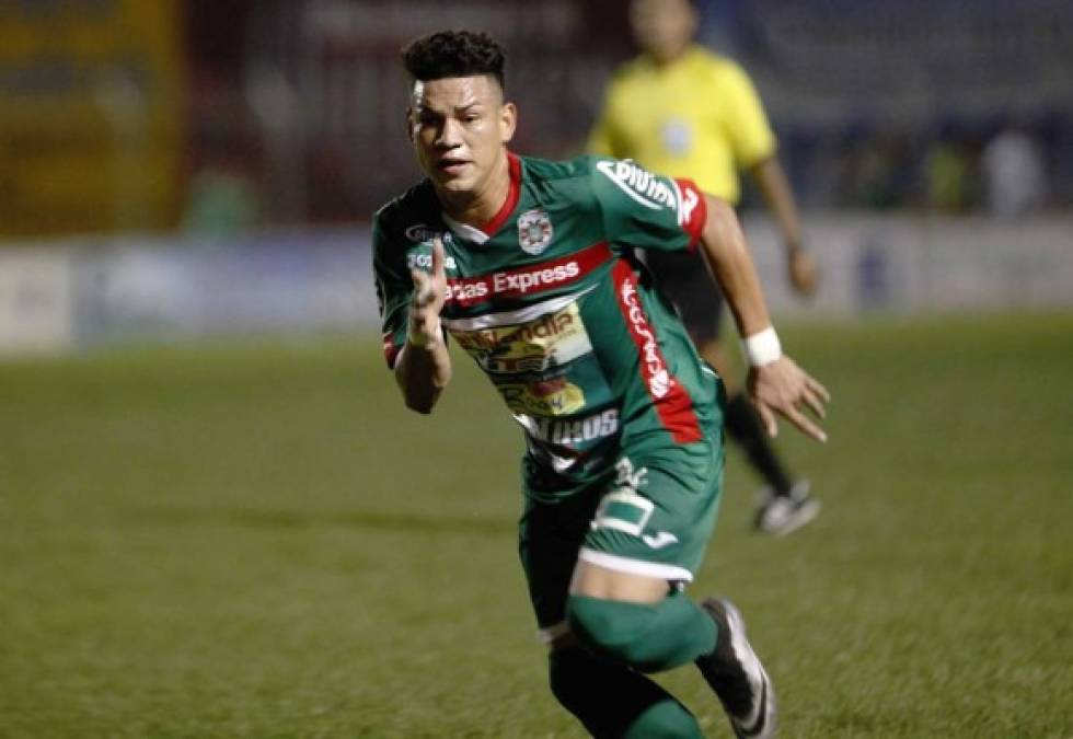 Darvis Argueta: En el Marathón buscan ceder a otro club al joven delantero para que pueda consolidarse.