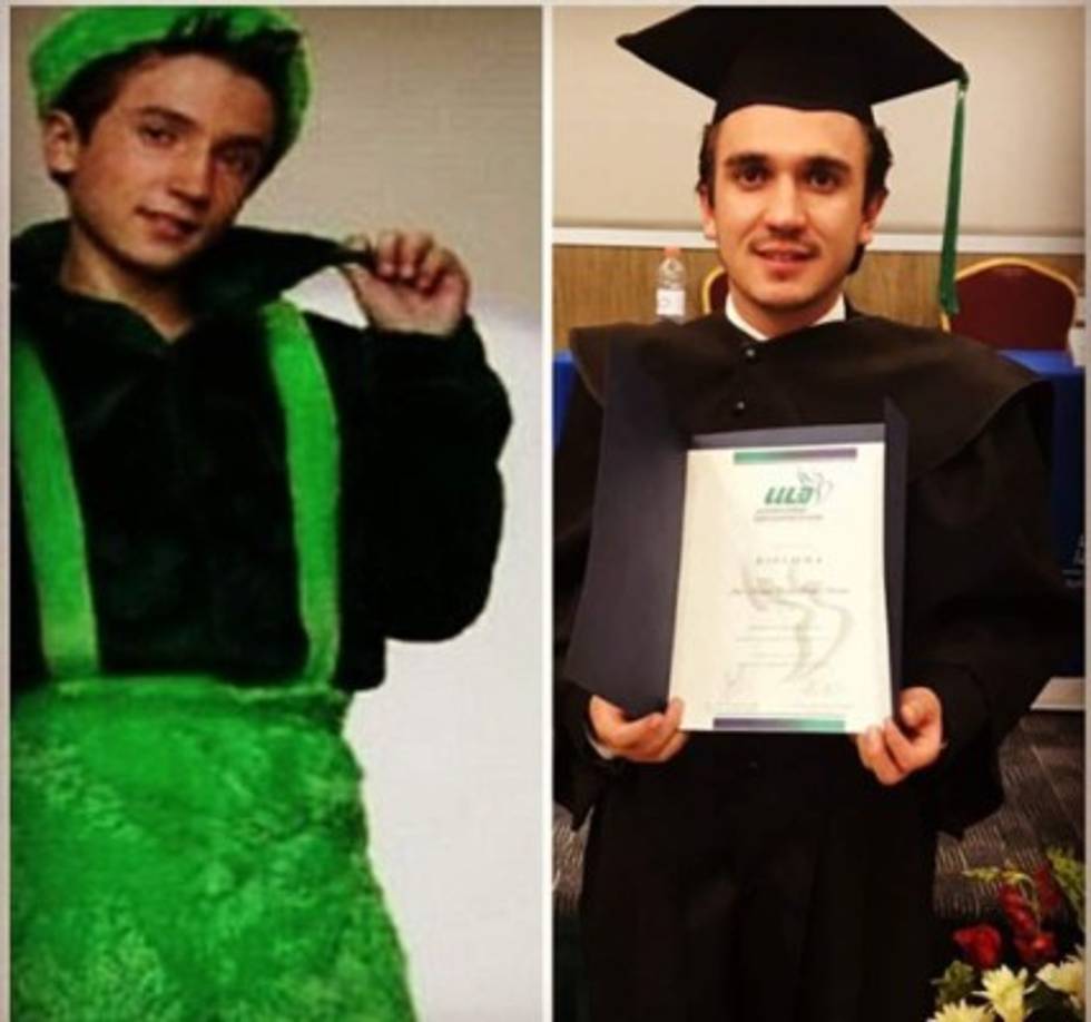 Hace unos meses Miguel Pérez realizó su #10YearChallenge y mostró su título como maestro en Administración y Gestión de Proyectos.