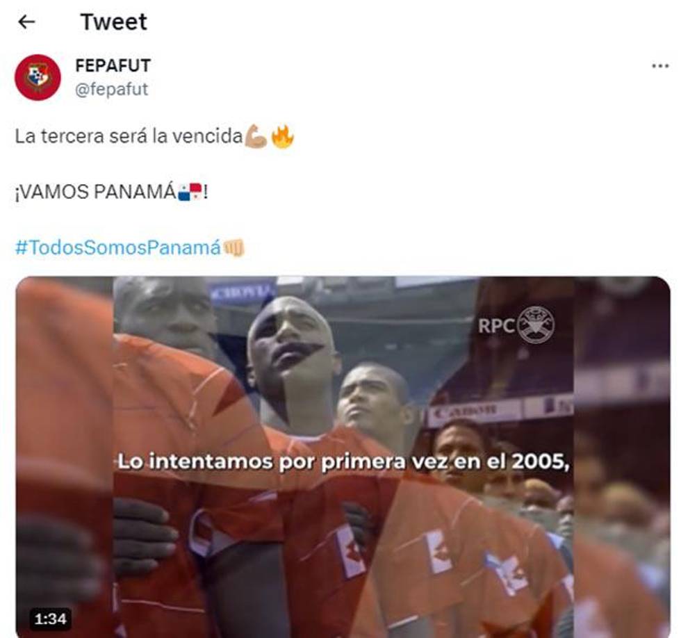 En Panamá hay ilusión de conseguir la Copa Oro y la Federación Panameña señala que la “tercera será la vencida.”