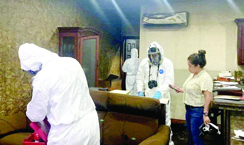 Buscan pruebas en la casa en donde mataron a ejecutivo de San Pedro Sula