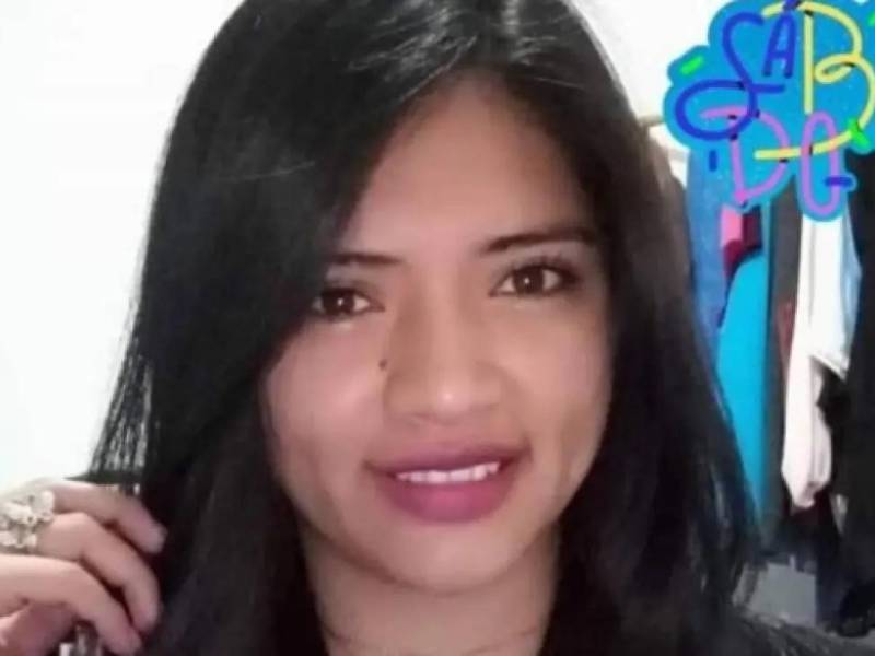 Fotografía en vida de la joven Keyla Martínez.