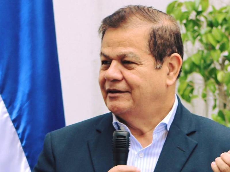 Romeo Vásquez Velásquez, candidato presidencial del partido Alianza Patriótica de Honduras.