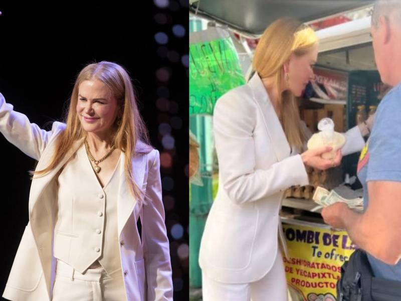 La actriz australiana- estadounidense Nicole Kidman está de visita en México.