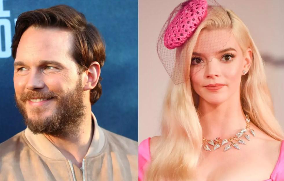 Chris Pratt y Anya Taylor-Joy.