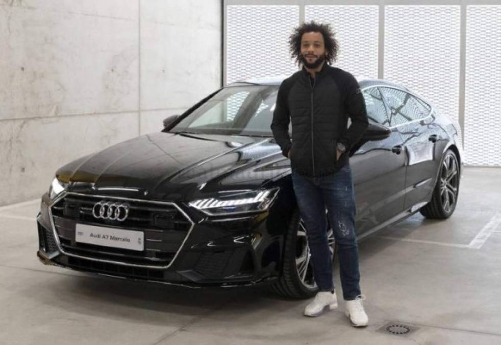 Marcelo: El lateral brasileño optó por un A7 Sportback 50 TDI quattro tiptronic.