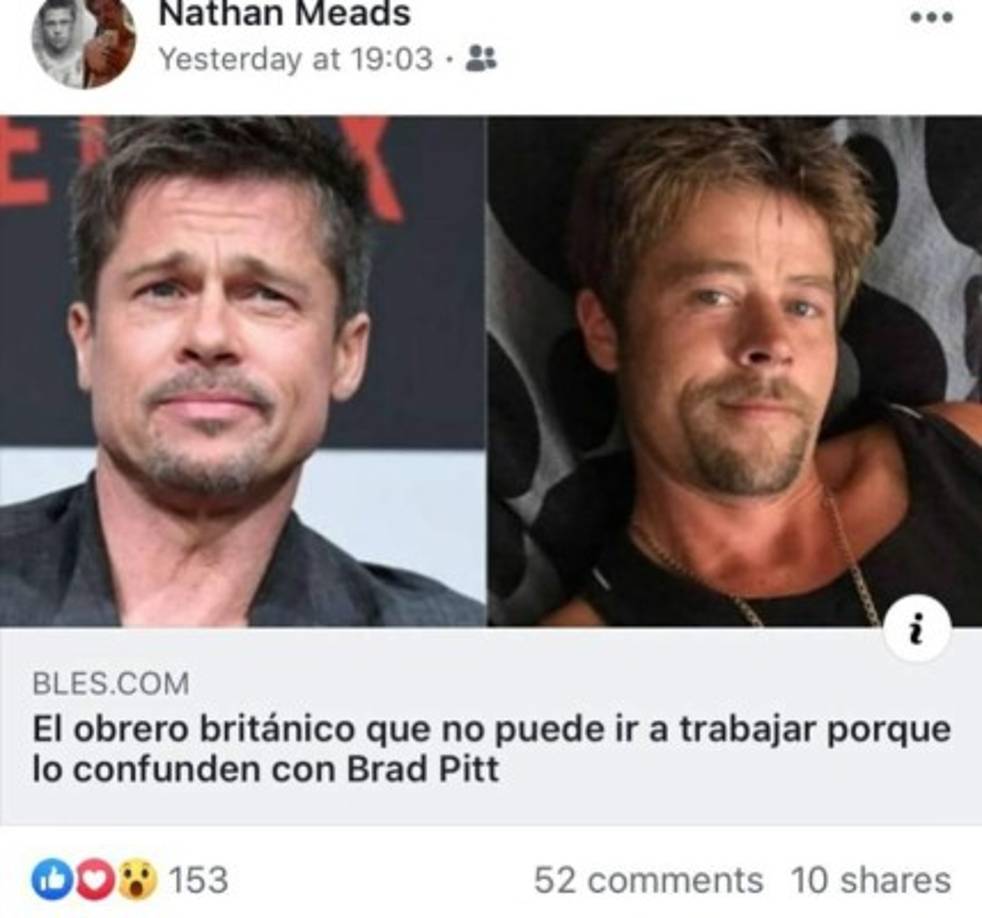 El parecido es tal que perdió su trabajo, y a su familia, su esposa indicó a diversos portales que las mujeres lo buscan constantemente.