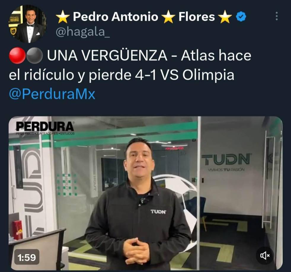 Comentaristas mexicanos señalan que lo del Atlas fue una “vergüenza”.